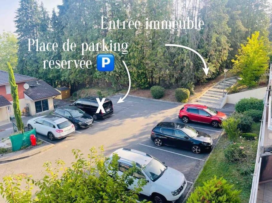 Magnifique Appart Renove Evian Duplex Vue Lac 8 Pers 外观 照片